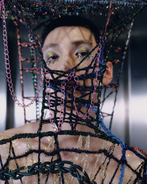 Look 5: Lucid Weaver (Hand-Beaded Trousers)