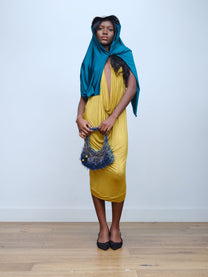 Cosmic Moss Crochet Shoulder Bag
