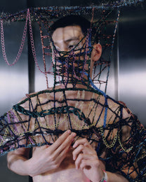 Look 5: Lucid Weaver (Hand-Beaded Trousers)