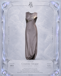 Cosmic Drape Sculpted Jumpsuit