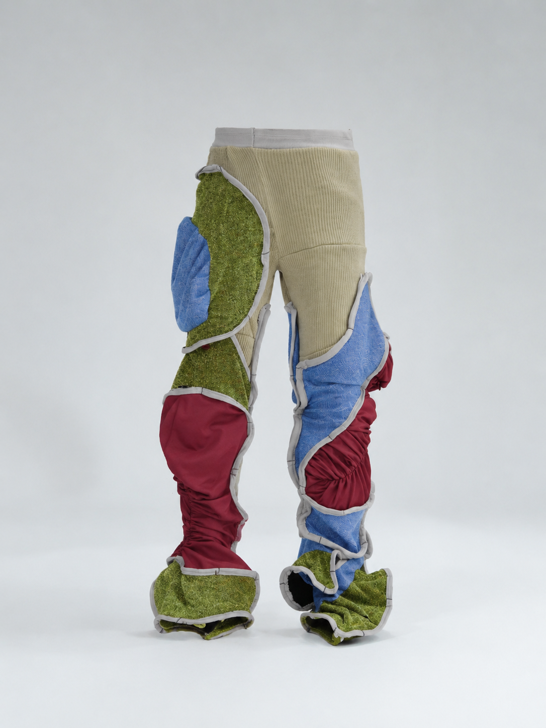 Asymmetric Sculptural Knit Prototype Trousers