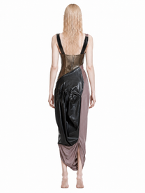 Cosmic Drape Sculpted Jumpsuit
