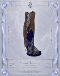Cosmic Tapestry Draped Jumpsuit