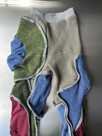 Asymmetric Sculptural Knit Prototype Trousers
