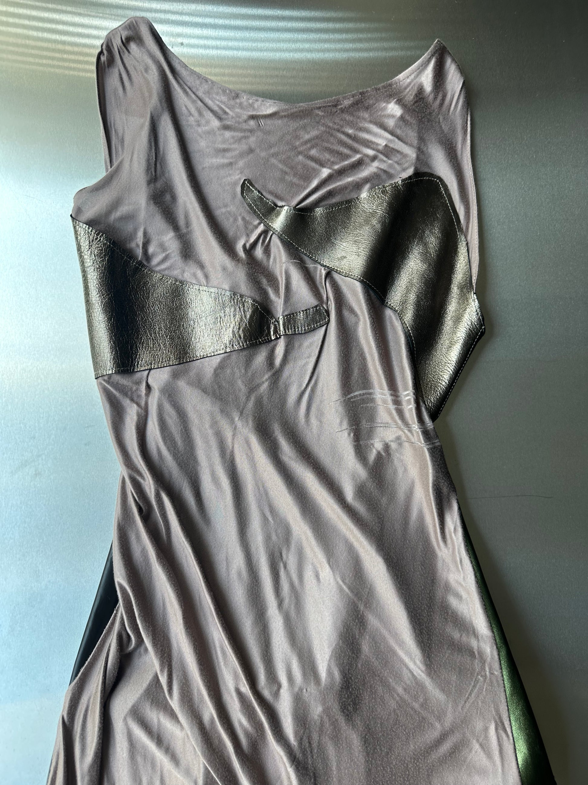 Cosmic Drape Sculpted Jumpsuit