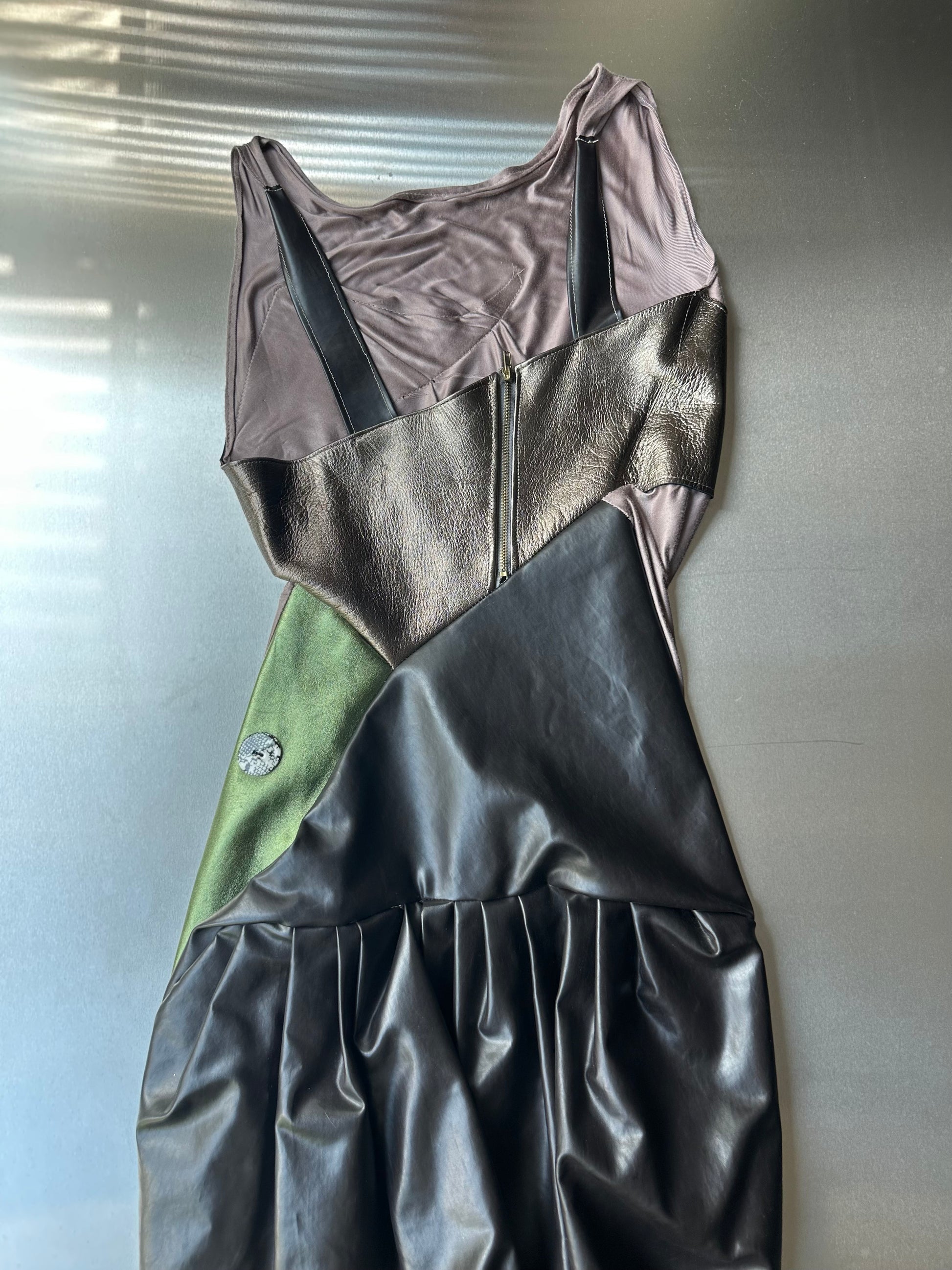 Cosmic Drape Sculpted Jumpsuit