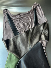 Cosmic Drape Sculpted Jumpsuit